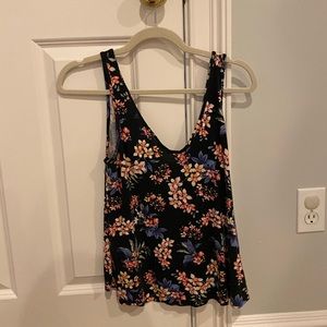 American eagle floral tank top